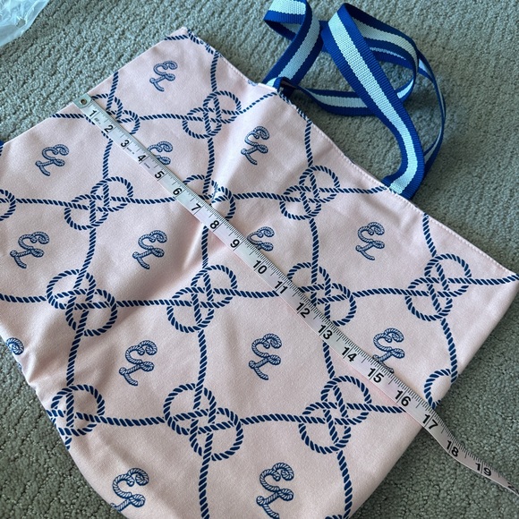 New Estee Lauder pink navy nautical tote - Picture 5 of 7